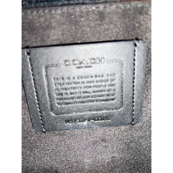 Coach Camouflage Backpack with Green Logo main image 5